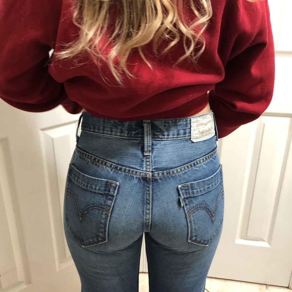 Levi's Blue Straight Leg Jeans